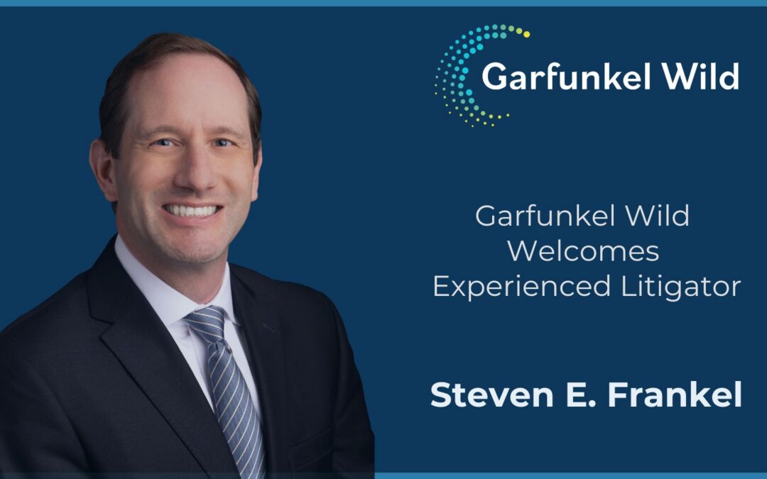 Litigator Steven E. Frankel Joins Garfunkel Wild