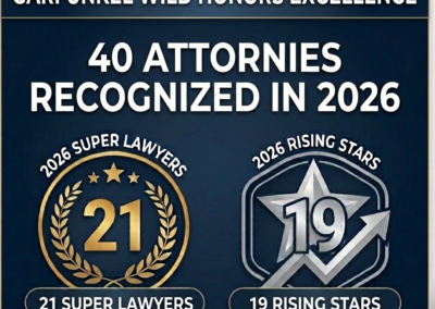 Garfunkel Wild Attorneys Recognized as 2026 Super Lawyers and Rising Stars