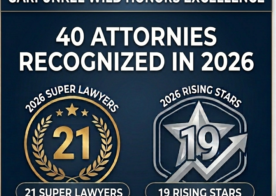 Garfunkel Wild Attorneys Recognized as 2026 Super Lawyers and Rising Stars